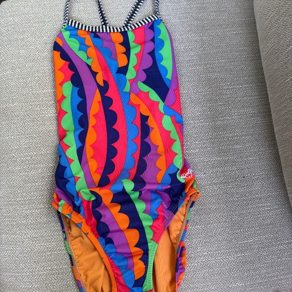 Dolfin Uglies Multicolor One Piece Swim Suit - Picture 1 of 3